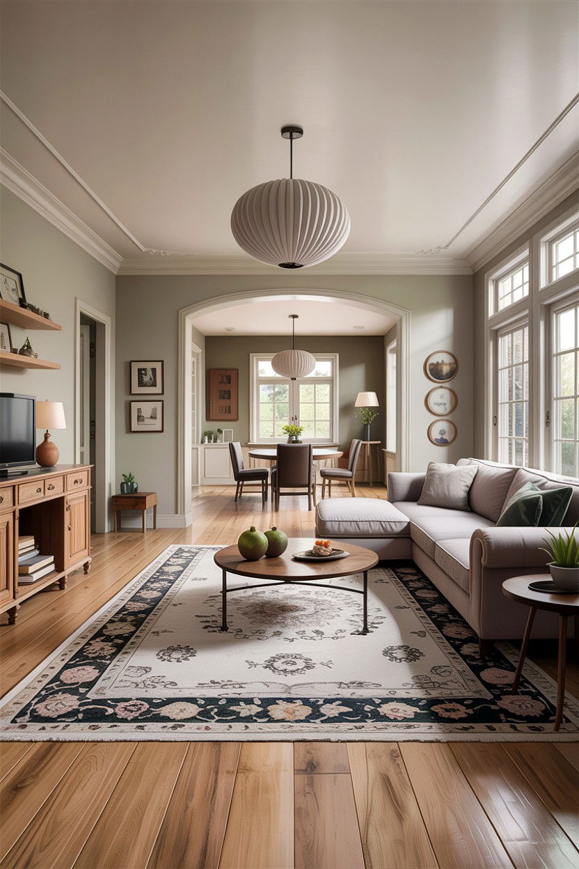 Open concept living room - 30 gender neutral living room ideas