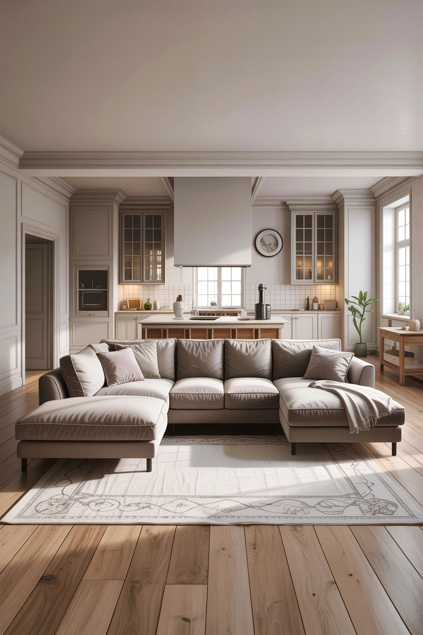 Open plan living room - 30 family living room ideas