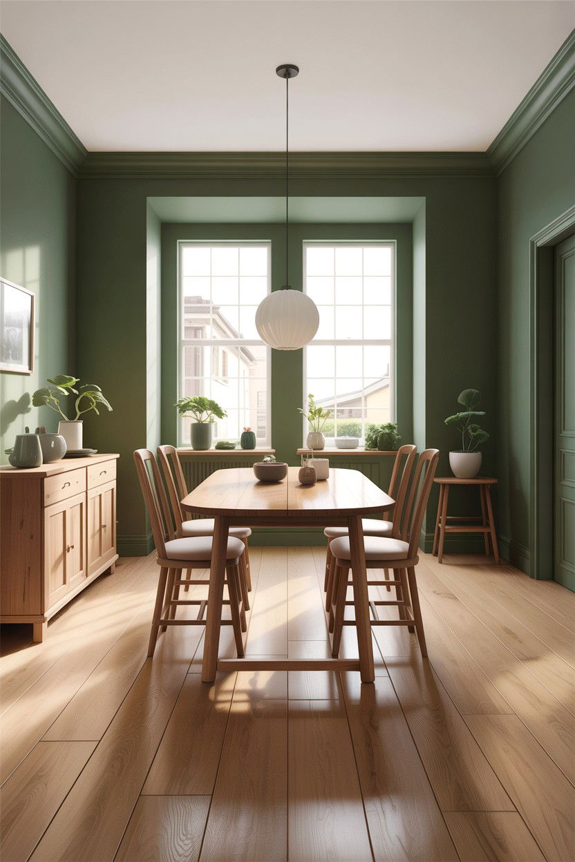 Open plan sage dining room - 30 sage dining room ideas