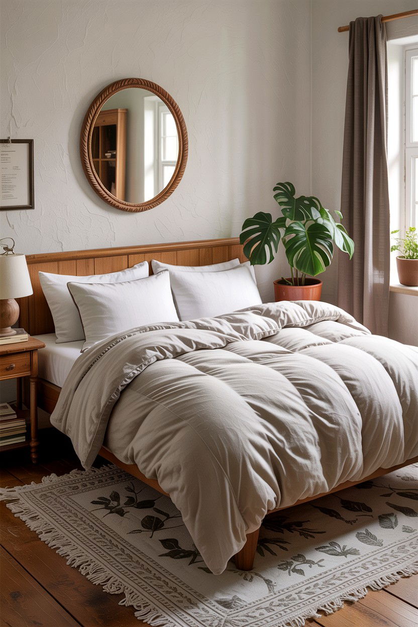 Organic Cotton Bedding - 30 bedroom layered bedding ideas