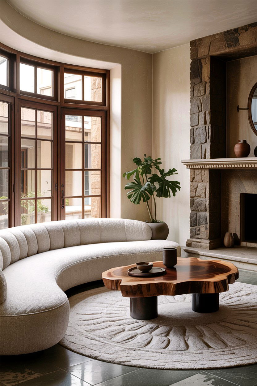 Organic Modern Living Room - 30 California casual living room ideas