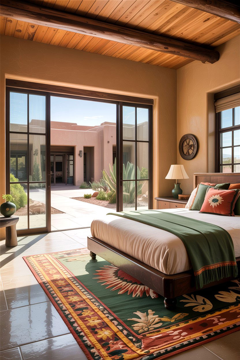Outdoor Inspired Southwestern Bedroom - 30 Southwestern bedroom ideas