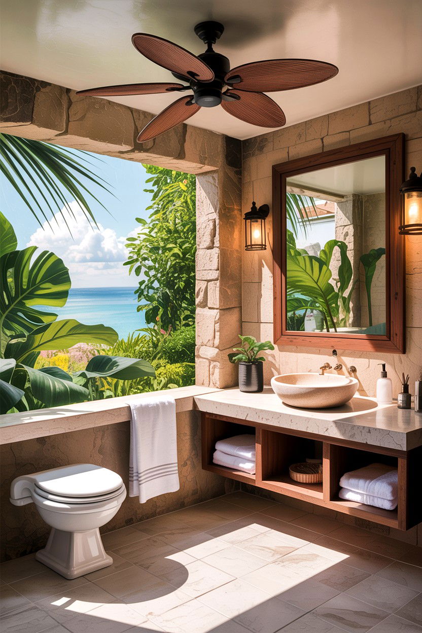 Outdoor Rated Bathroom Fan - 30 bathroom ceiling fan ideas