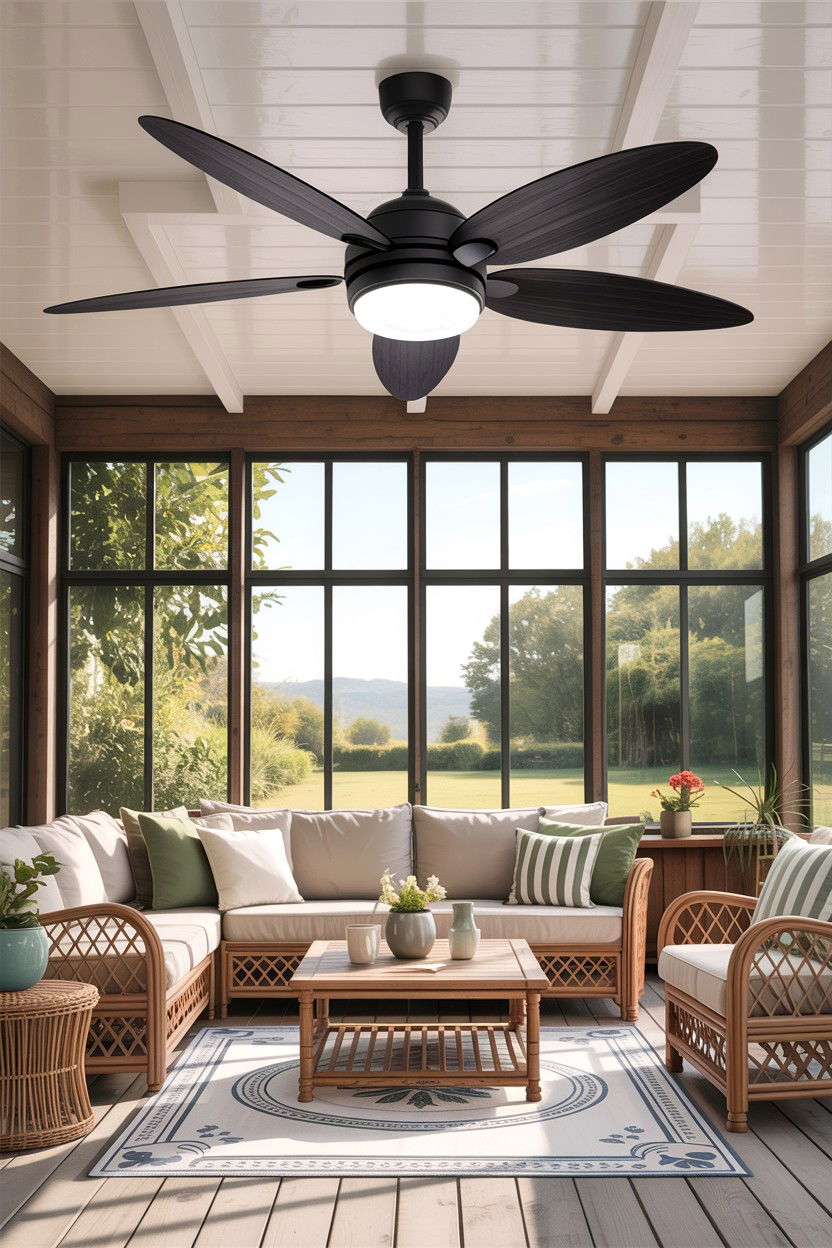 Outdoor ceiling fan for living room - 30 living room fans