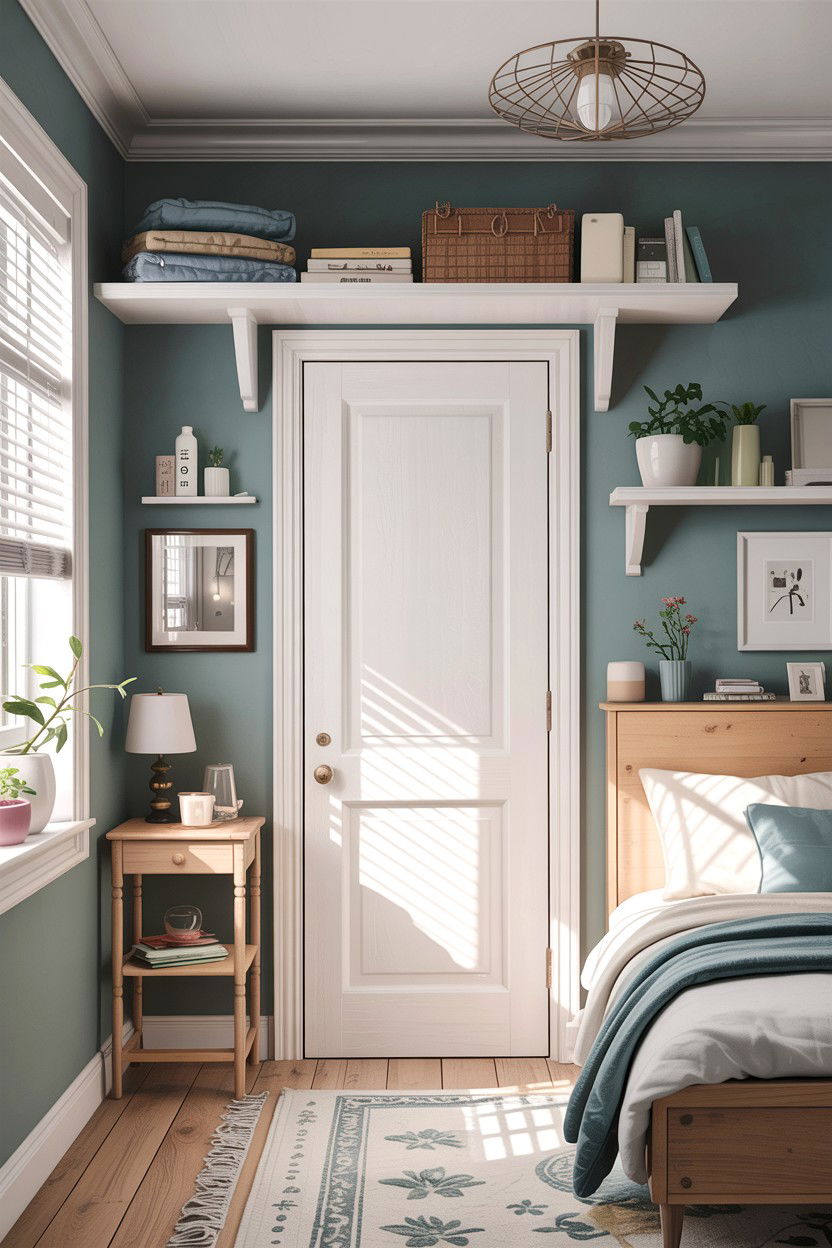 Over Door Storage - 30 bedroom book displays