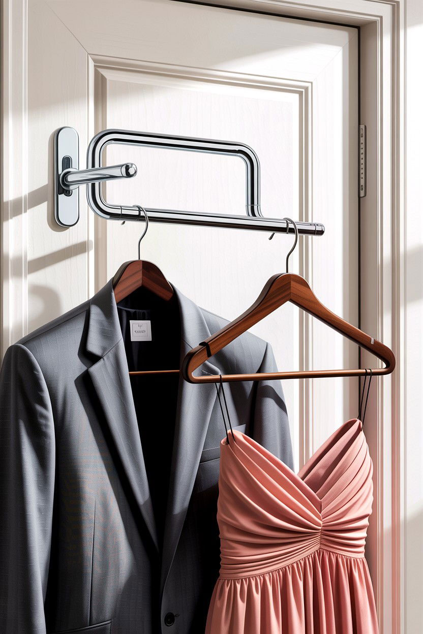 Over the door valet hook - 30 bedroom hanging organizers