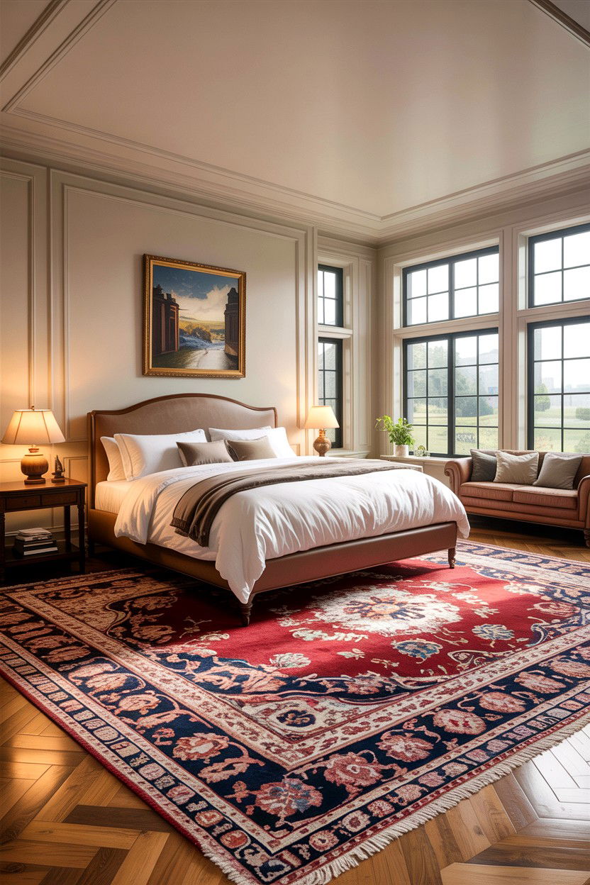 Oversized Wool Rug - 30 bedroom wool rugs