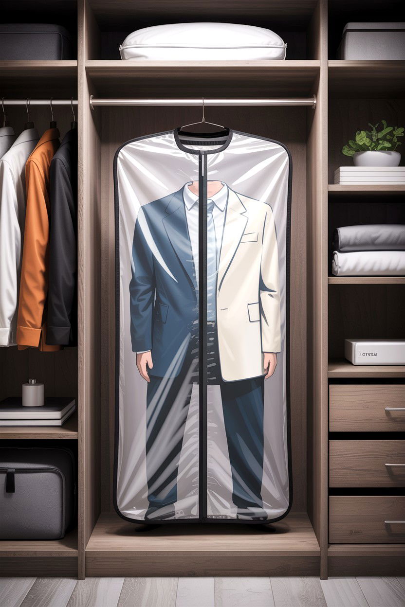 PEVA garment bag - 30 bedroom garment bags