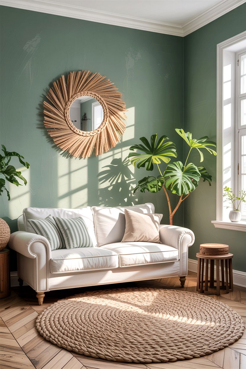 Pale Green Wall Paint - 30 scandinavian green bedroom ideas