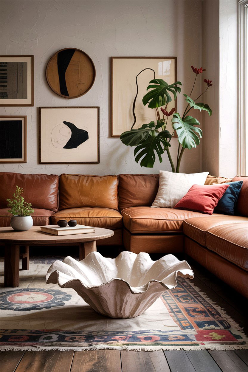 Paper Mache Bowl - 30 handmade living room ideas