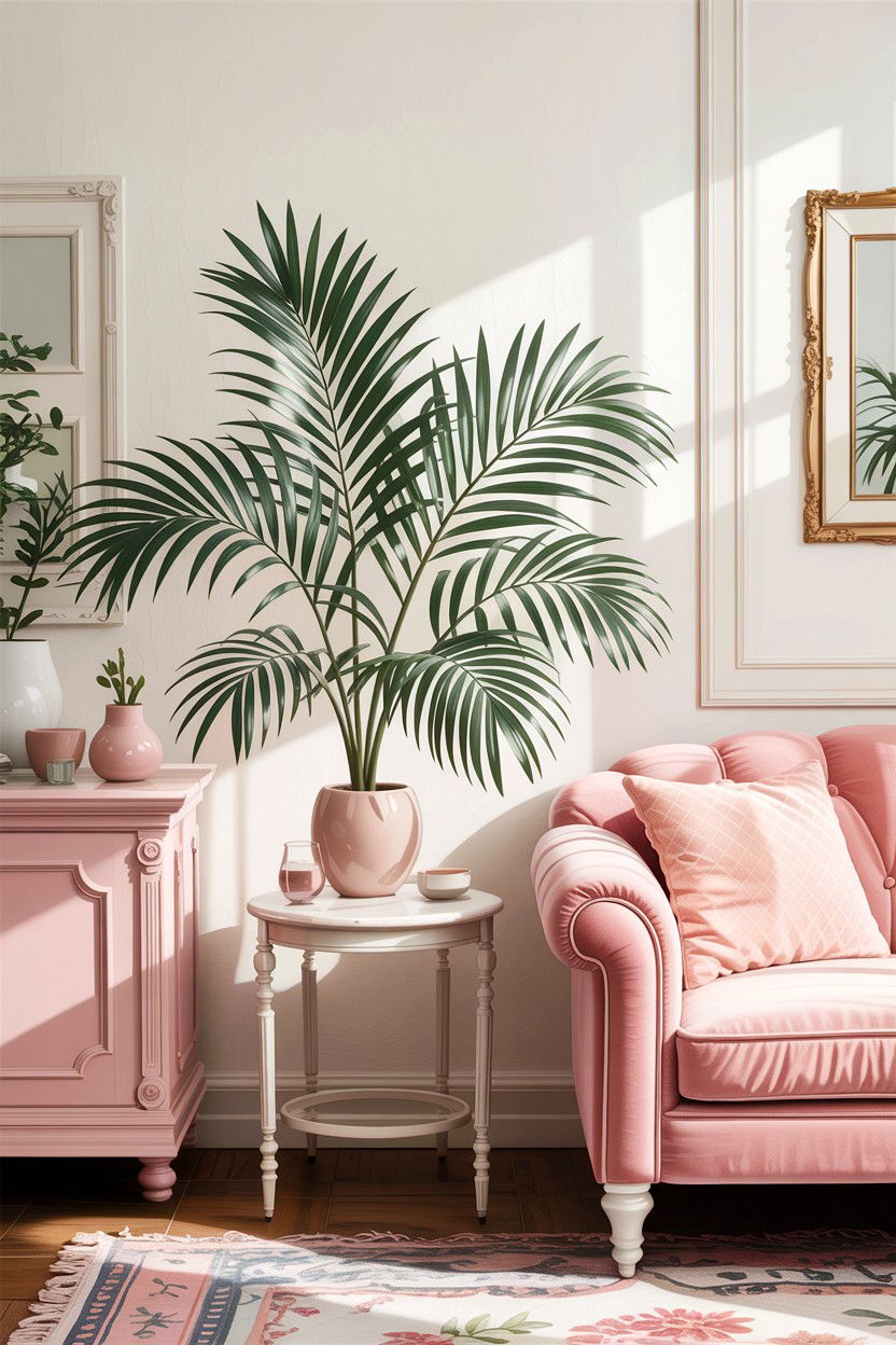 Parlor Palm - 30 living room air purifying plants