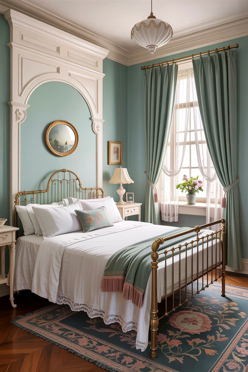 Pastel Bedroom - 30 Edwardian bedroom ideas