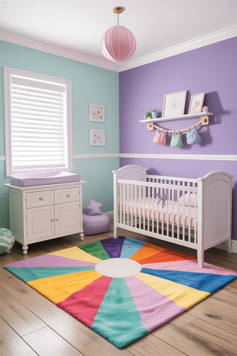 Pastel Nursery - 30 infant bedroom ideas