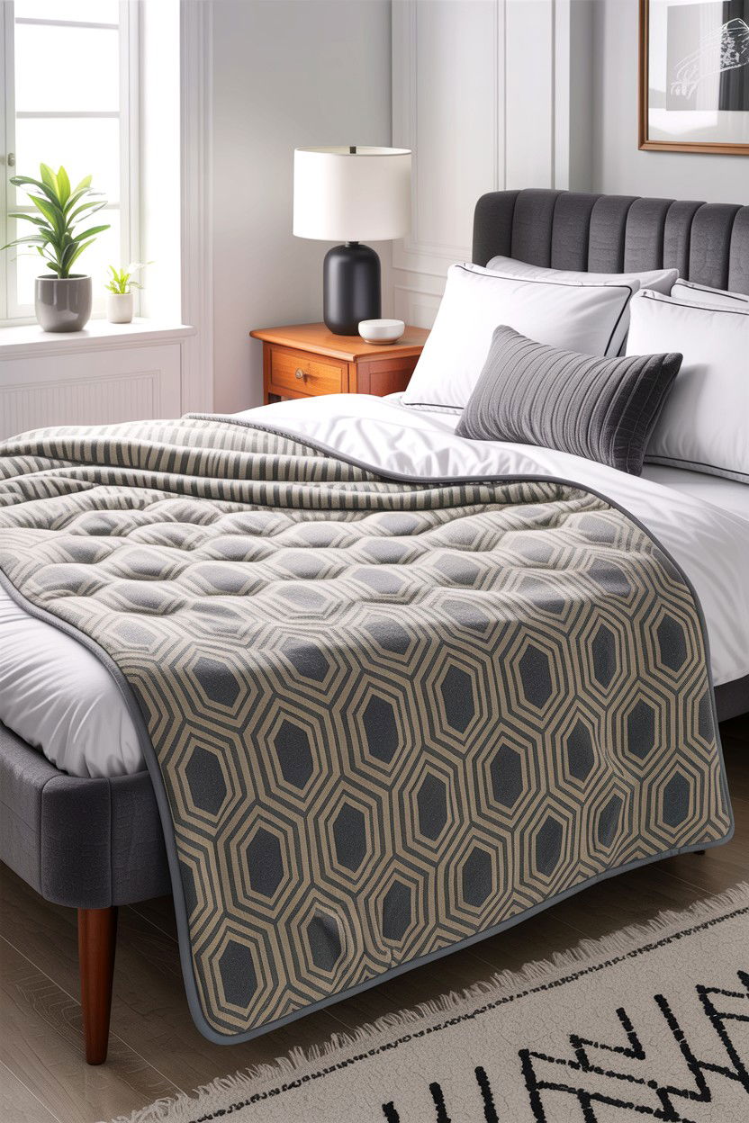 Patterned Electric Blanket - 30 bedroom electric blankets