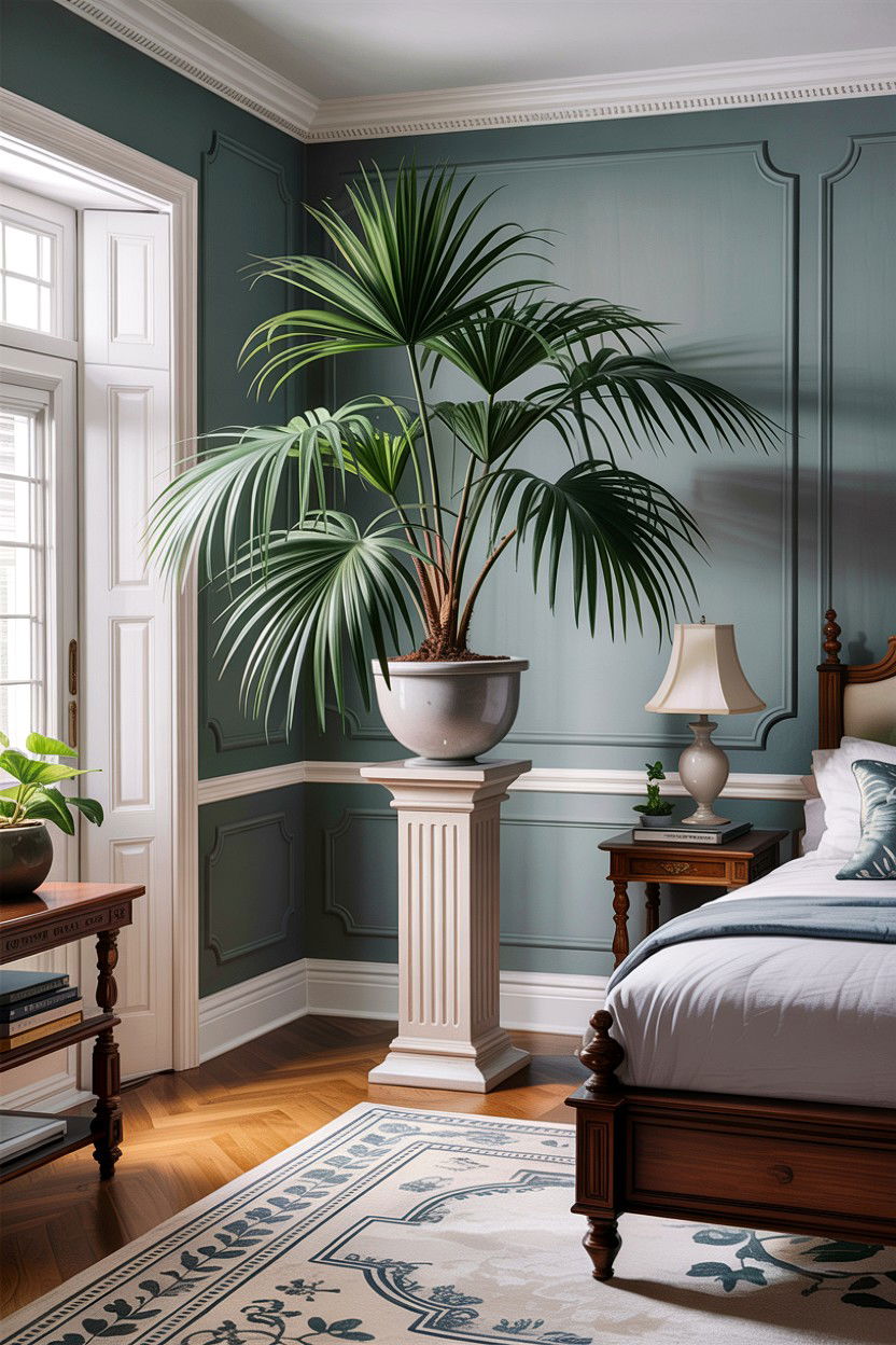 Pedestal Plant Stand - 30 bedroom plant stands