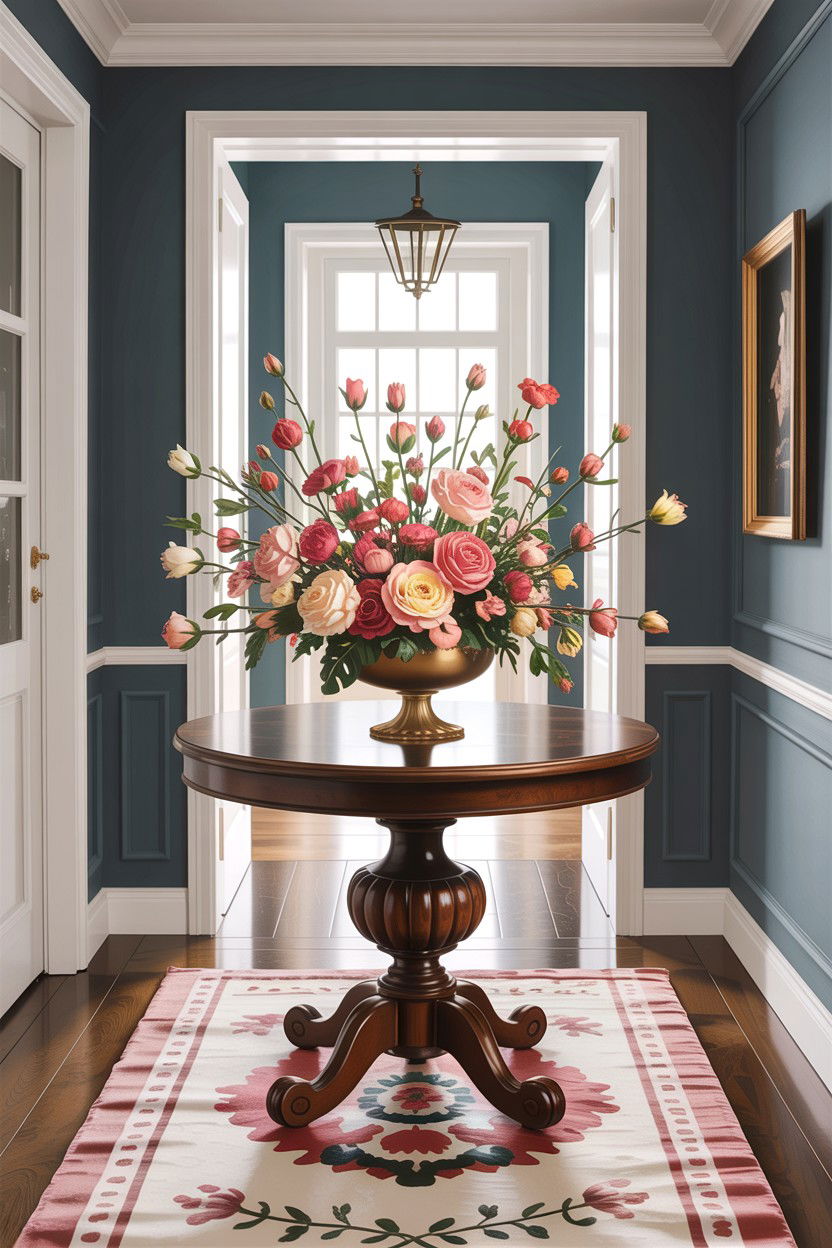 Pedestal Table - 30 living room English furniture ideas