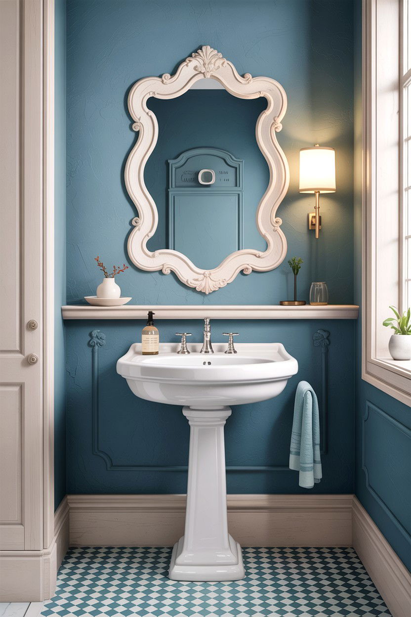Pedestal sink storage - 30 bathroom design rules