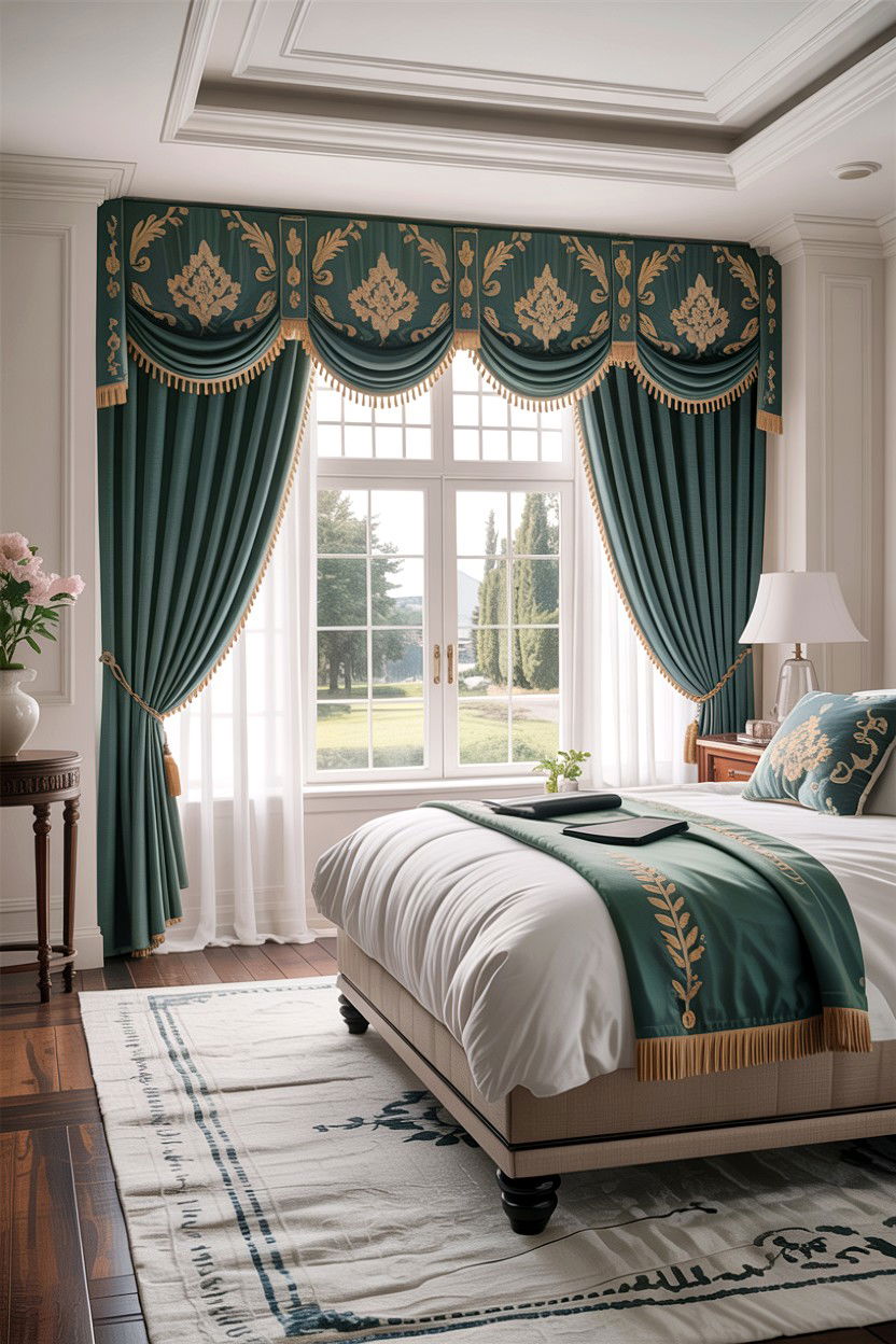 Pelmet Box Valance - 30 bedroom window valances