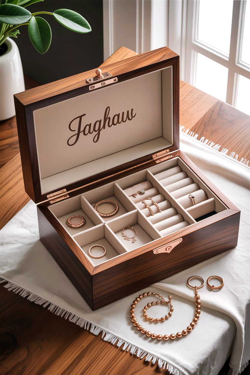 Personalized Jewelry Box - 30 bedroom jewelry boxes