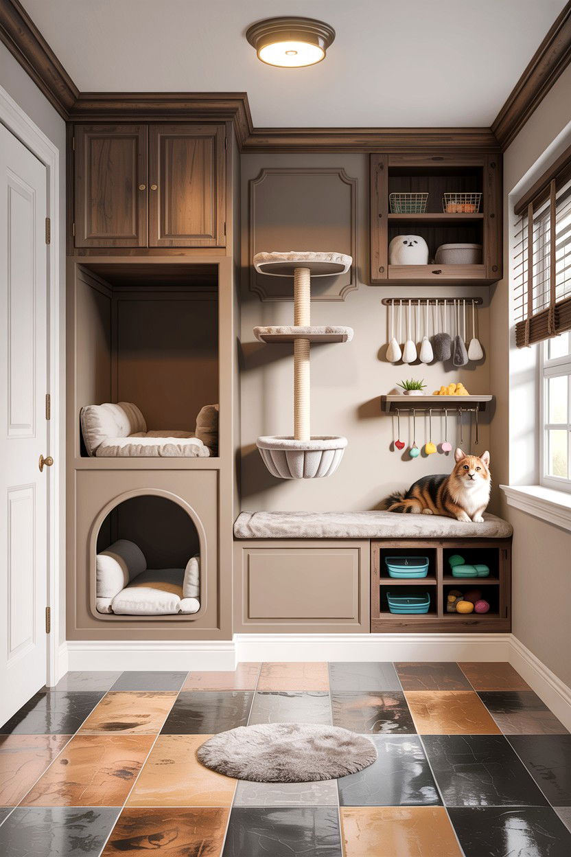 Pet Room Setup - 30 bedroom conversion ideas