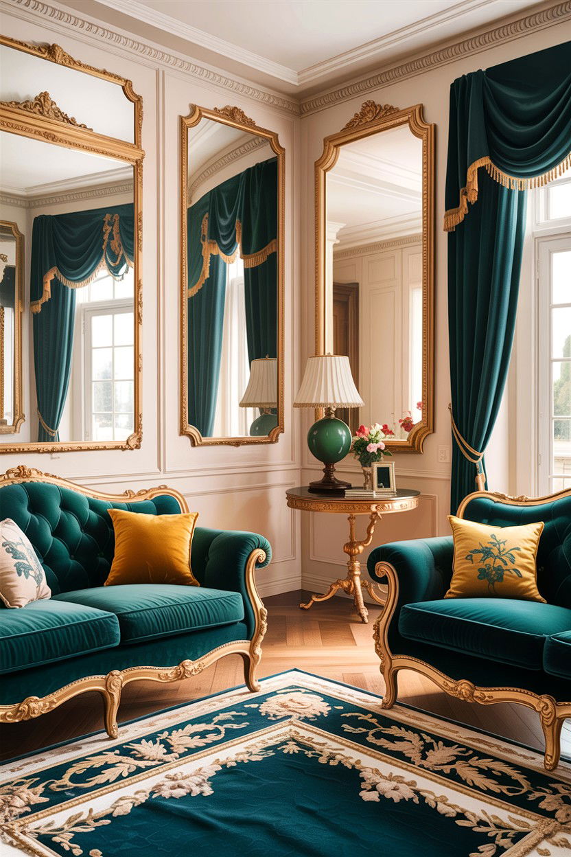 Picture Frame Molding - 30 living room custom woodwork ideas