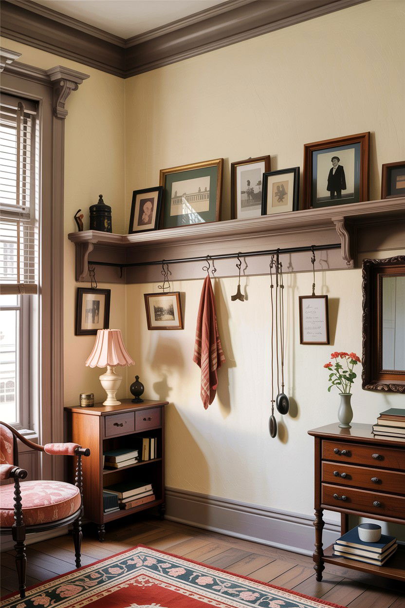 Picture Rail - 30 Edwardian bedroom ideas