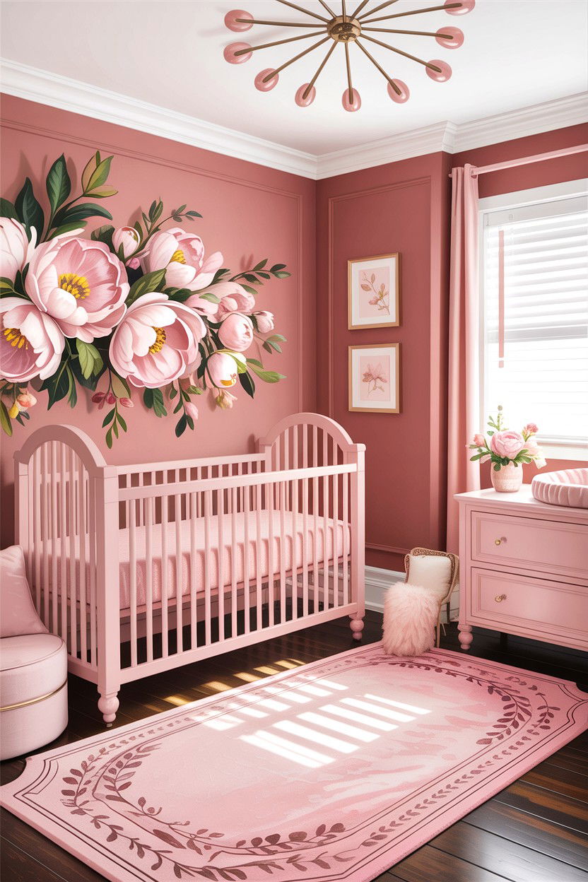 Pink Nursery - 30 infant bedroom ideas