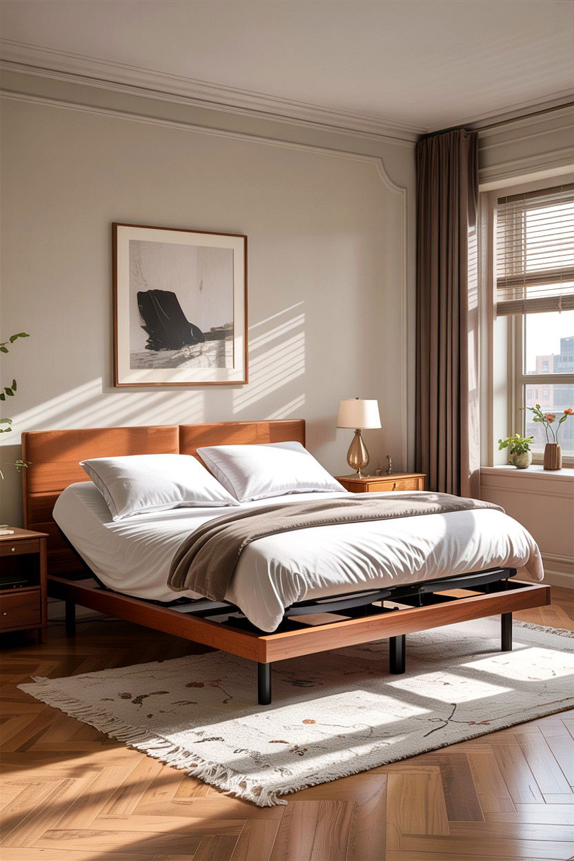 Platform Style Adjustable Bed - 30 bedroom adjustable beds