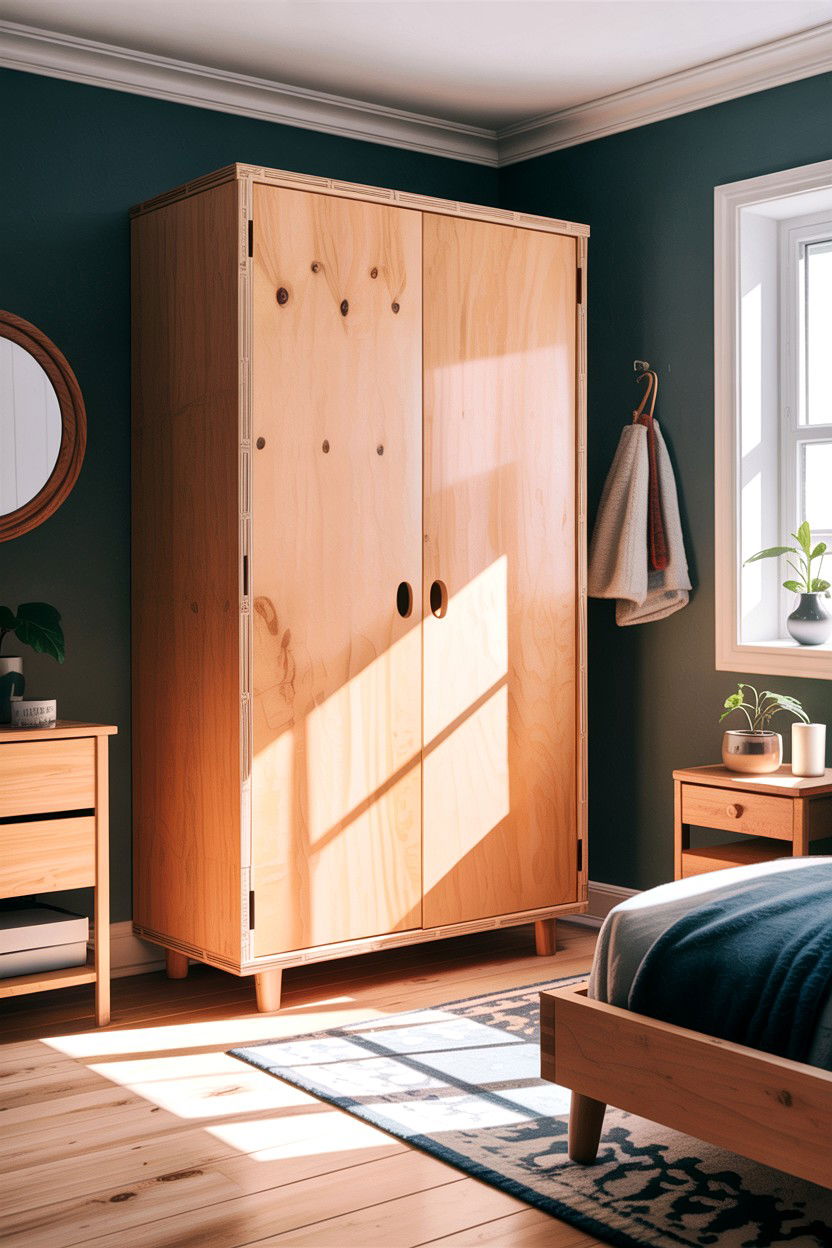 Plywood Wardrobe - 30 bedroom wardrobes