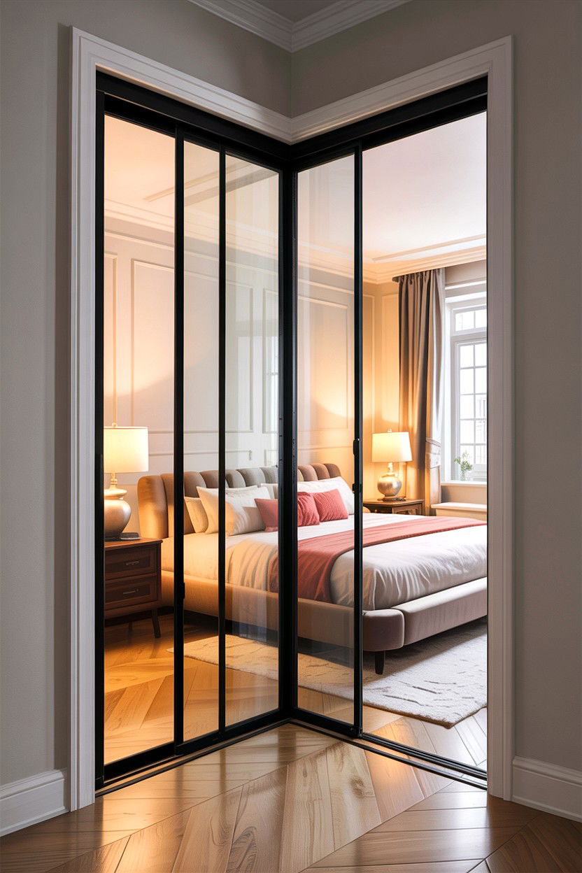 Pocket Glass Door Bedroom - 30 bedroom glass doors
