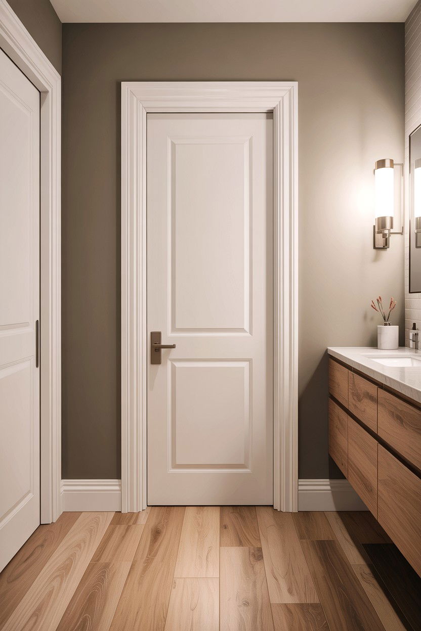 Pocket door layout - 30 Jack and Jill bathroom ideas