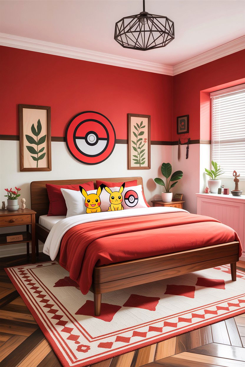 Pokemon master bedroom - 30 anime bedroom ideas