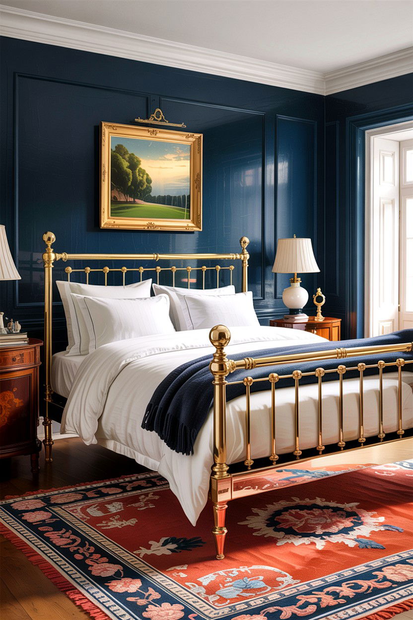 Polished Brass Bed - 30 bedroom brass beds
