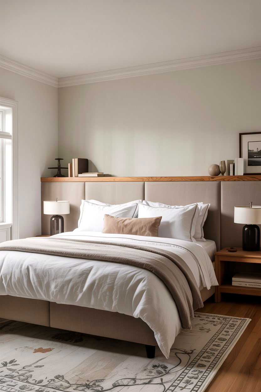 Pony Wall Headboard - 30 bedroom pony wall ideas