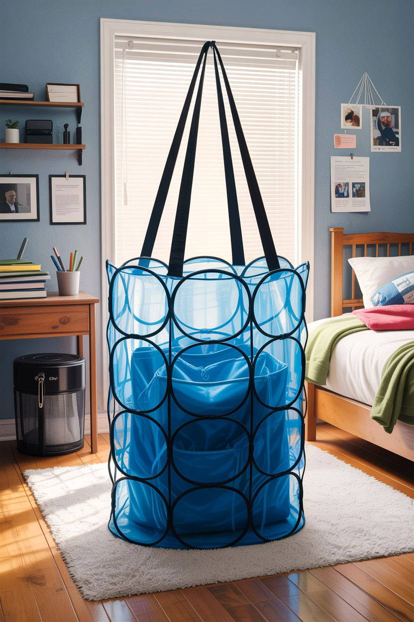 Pop Up Mesh Bag - 30 bedroom laundry baskets