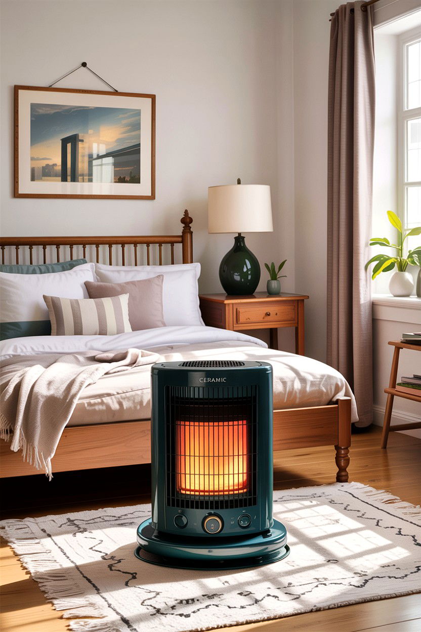 Portable Ceramic Heater - 30 bedroom heaters