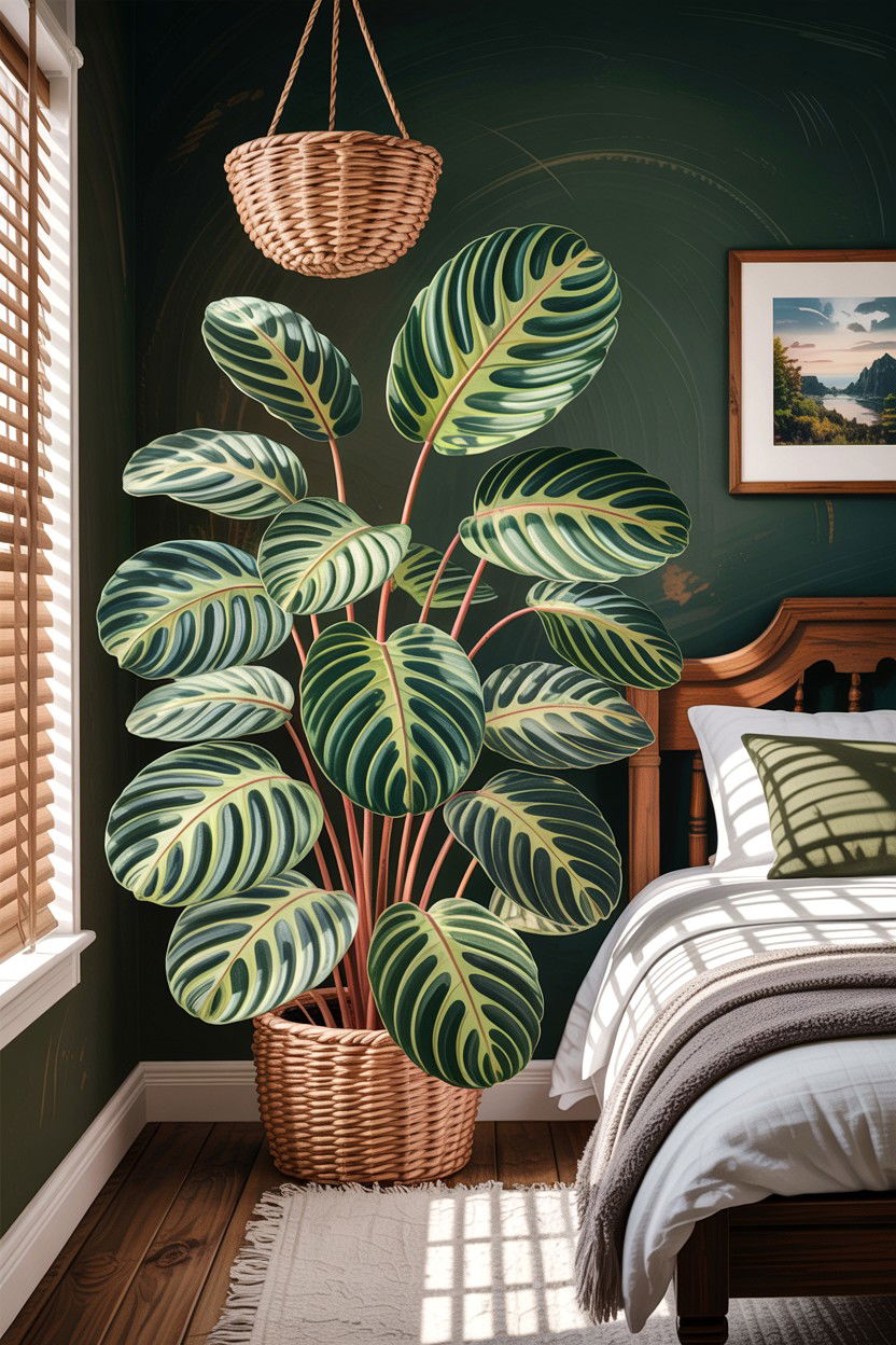 Prayer Plant - 30 bedroom hanging plants