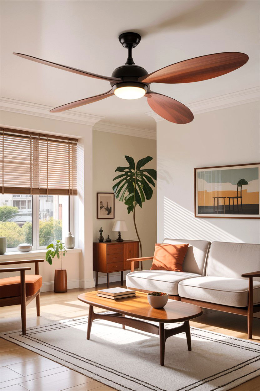 Propeller ceiling fan - 30 living room fans