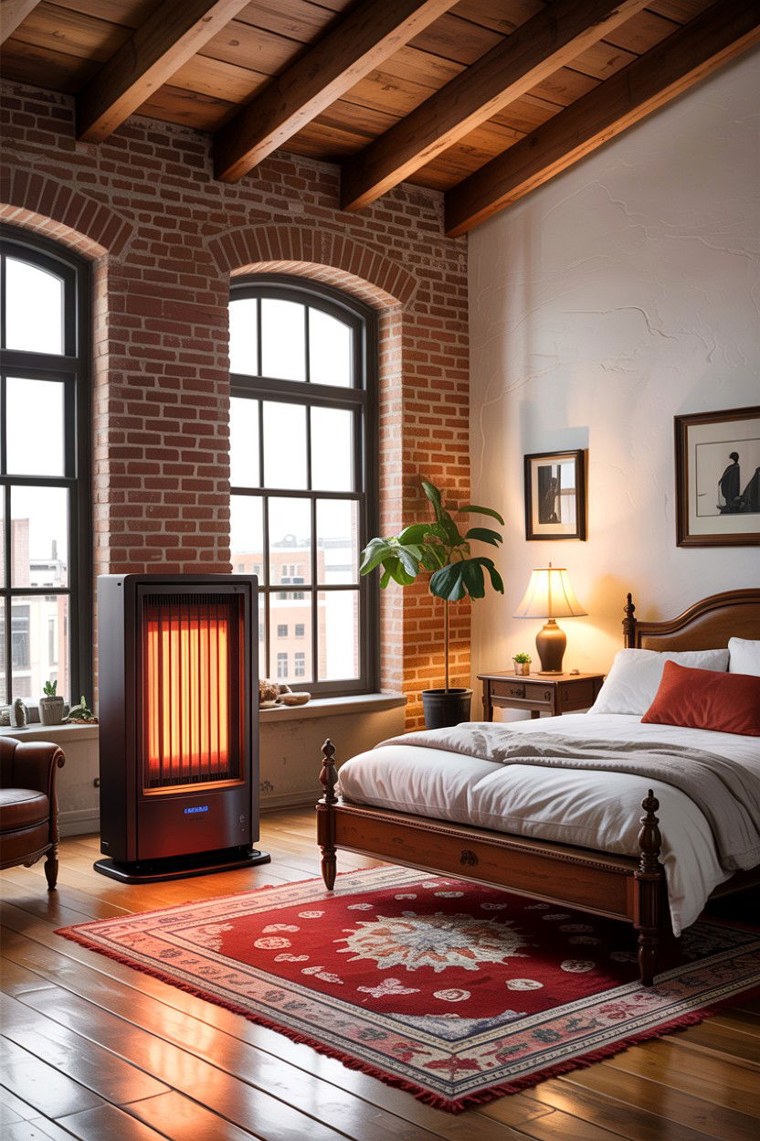 Quartz Infrared Heater - 30 bedroom heaters