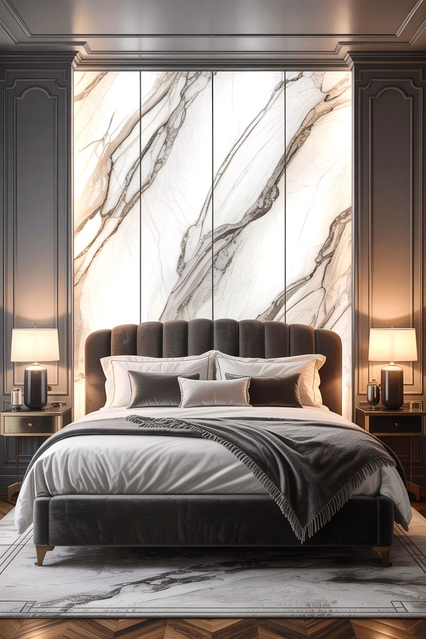 Quartzite Feature Wall - 30 stone accent ideas