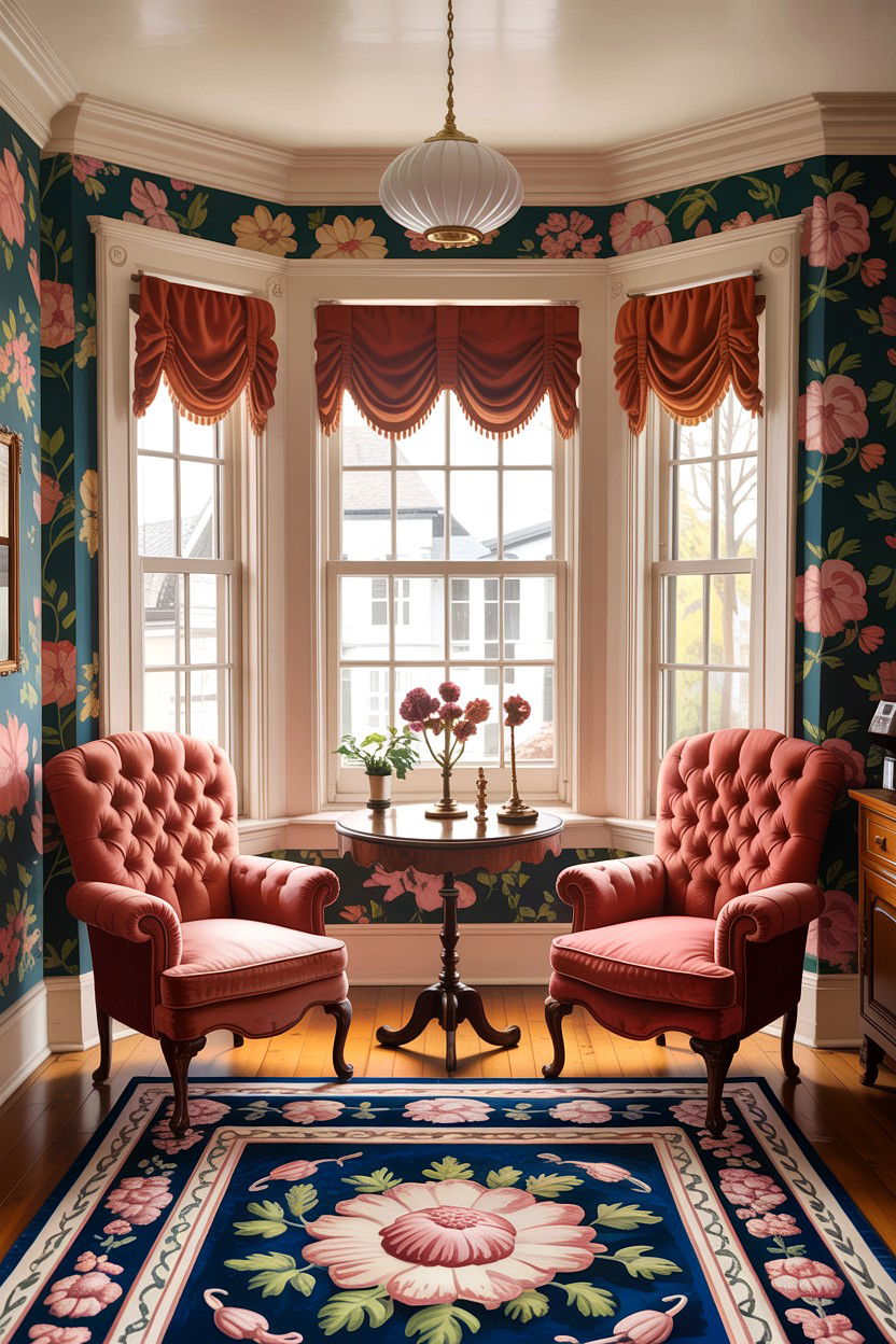 Queen Anne living room - 30 historic home living room ideas