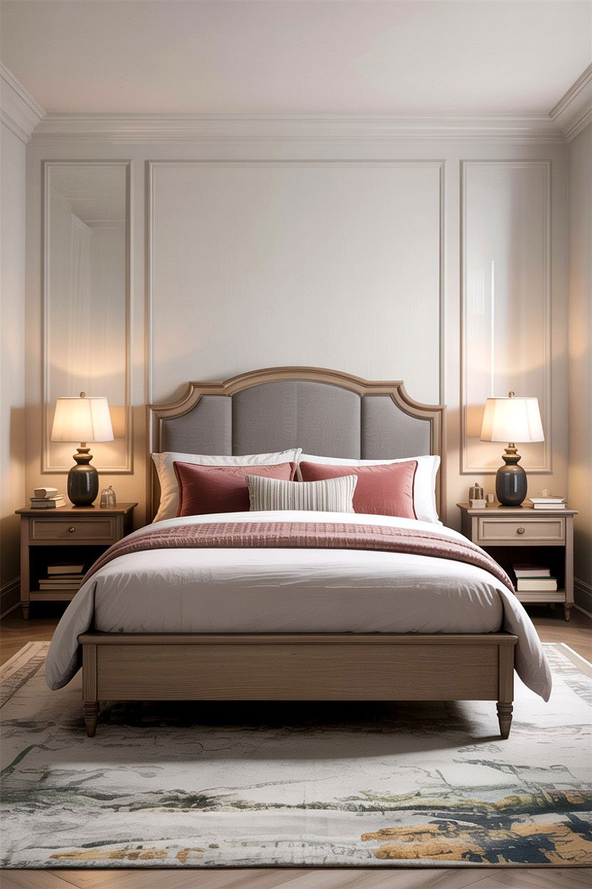 Queen Panel Bed - 30 bedroom panel beds