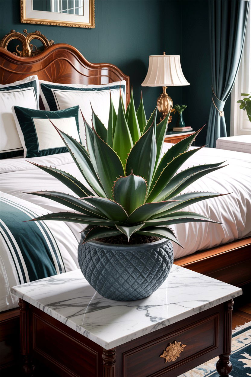 Queen Victoria Agave - 30 bedroom succulents