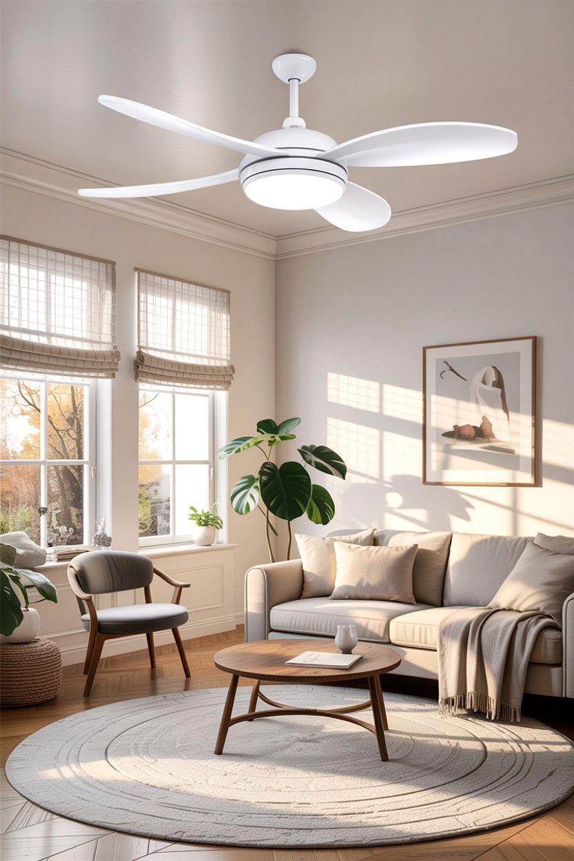 Quiet ceiling fan - 30 living room fans