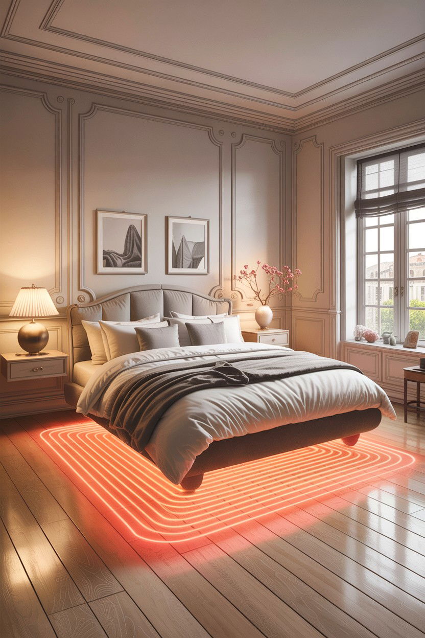 Radiant Floor Heating - 30 bedroom temperature control ideas