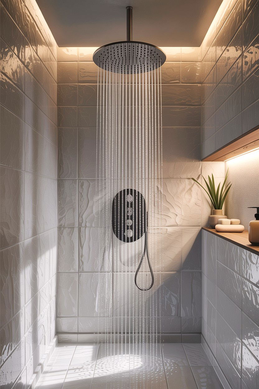Rainfinity overhead shower - 30 Hansgrohe bathroom ideas