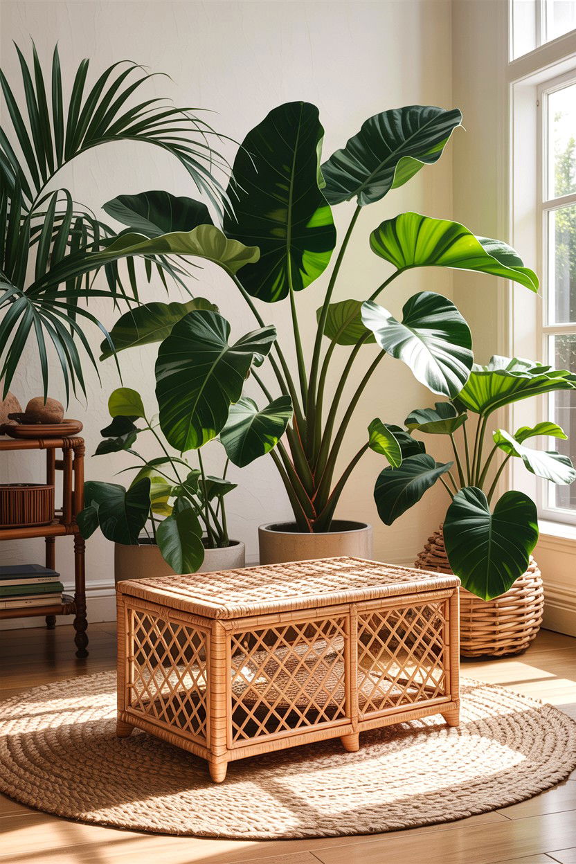 Rattan Woven Box - 30 living room decorative boxes