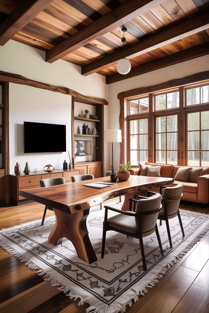 30 Forest Living Room Ideas to Bring Nature Indoors