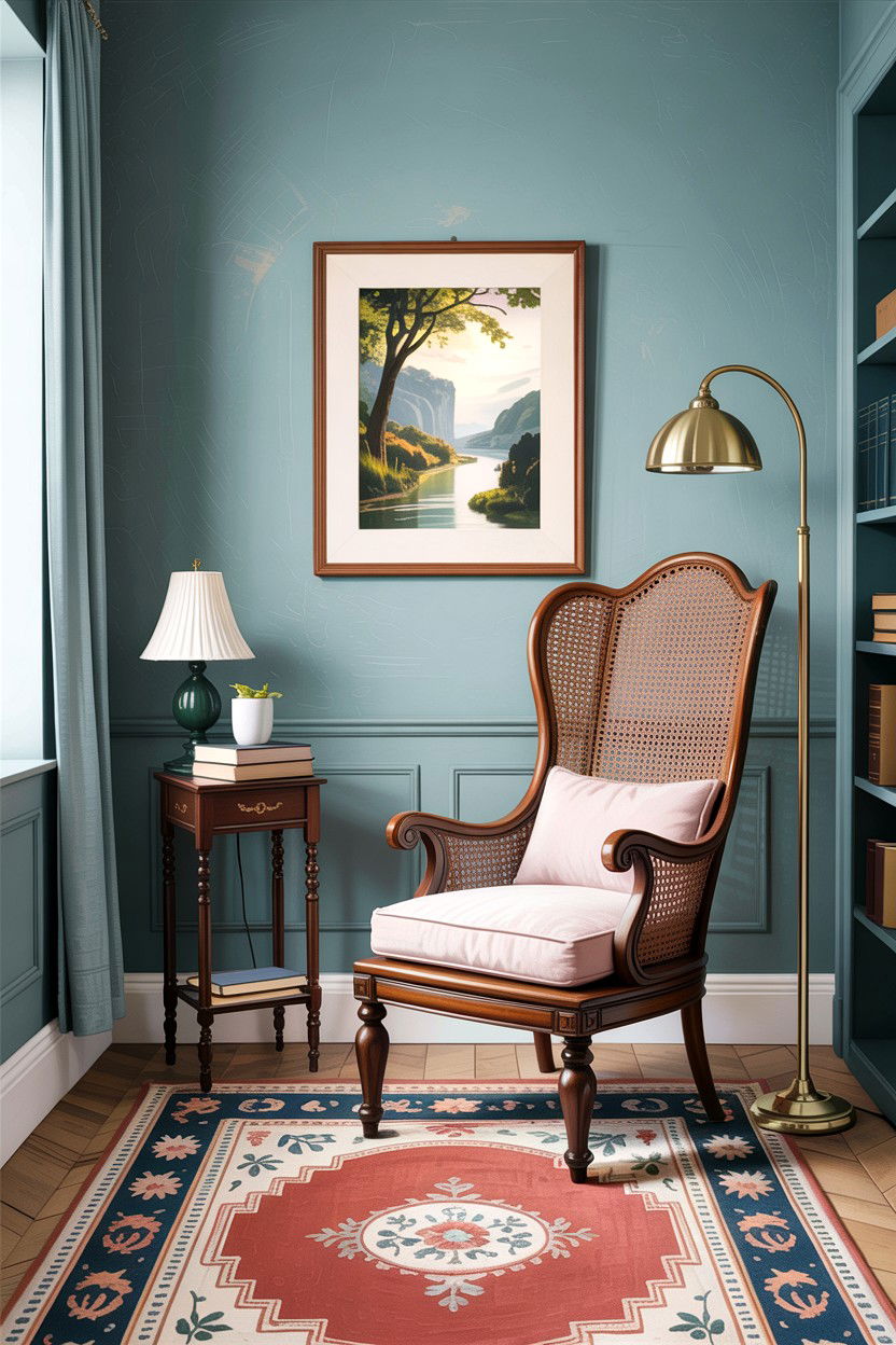 Reading Nook Setup - 30 living room Edwardian furniture ideas
