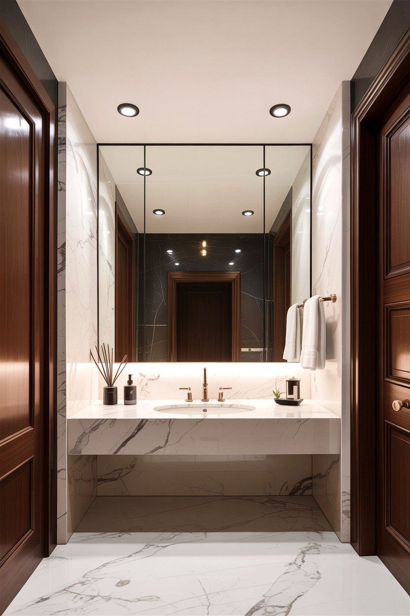 Recessed Bathroom Lighting - 30 contractor bathroom ideas
